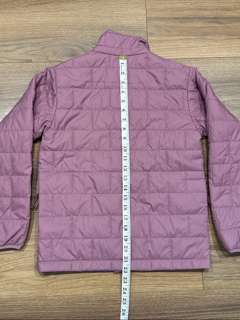 NEW Kids' Nano Puff Brick Quilt Jacket in Light Violet Size Medium - Picture 9 of 11